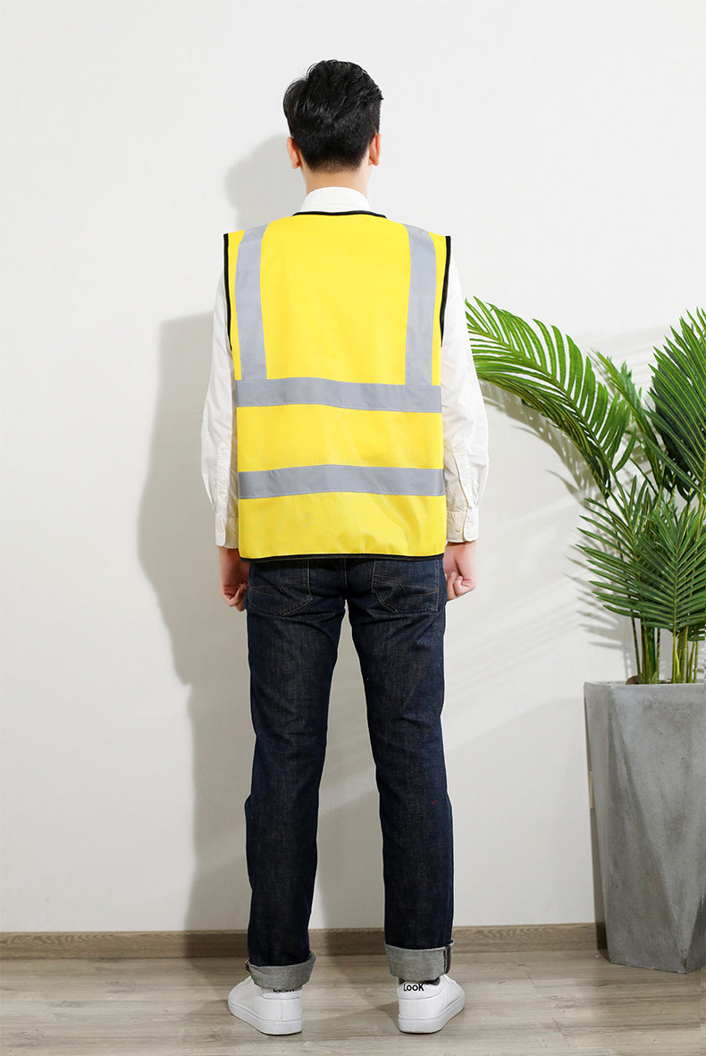 Hi-Vis Reflective Safety Vest, Multiple Colours - image 5