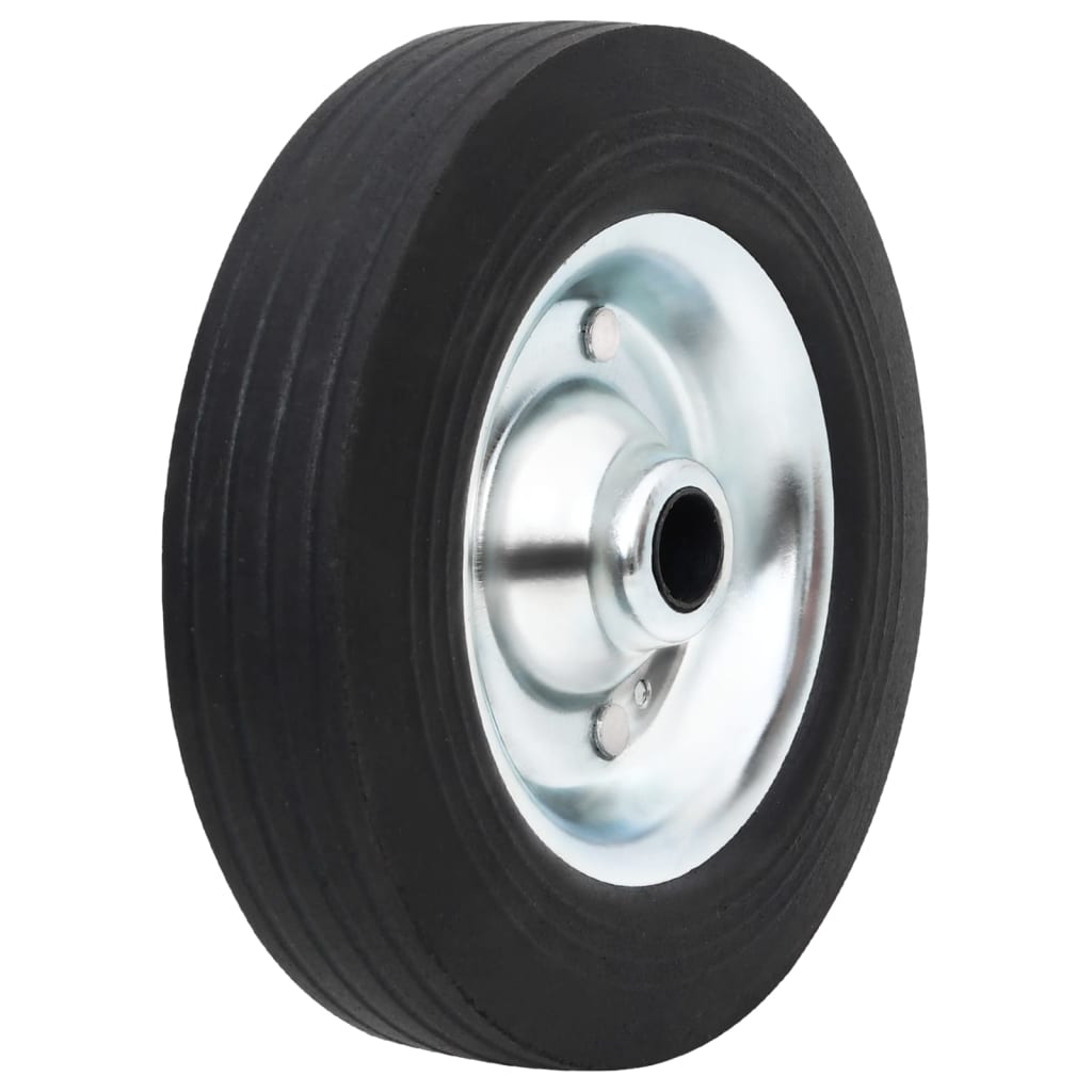 Wheel for Trailer Support Wheel Ø20x5 cm Solid Rubber and Steel