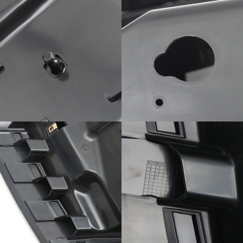 New Left Corner Side Bumper With Fog Light Hole For 2018-2024 Volvo VNL Trucks