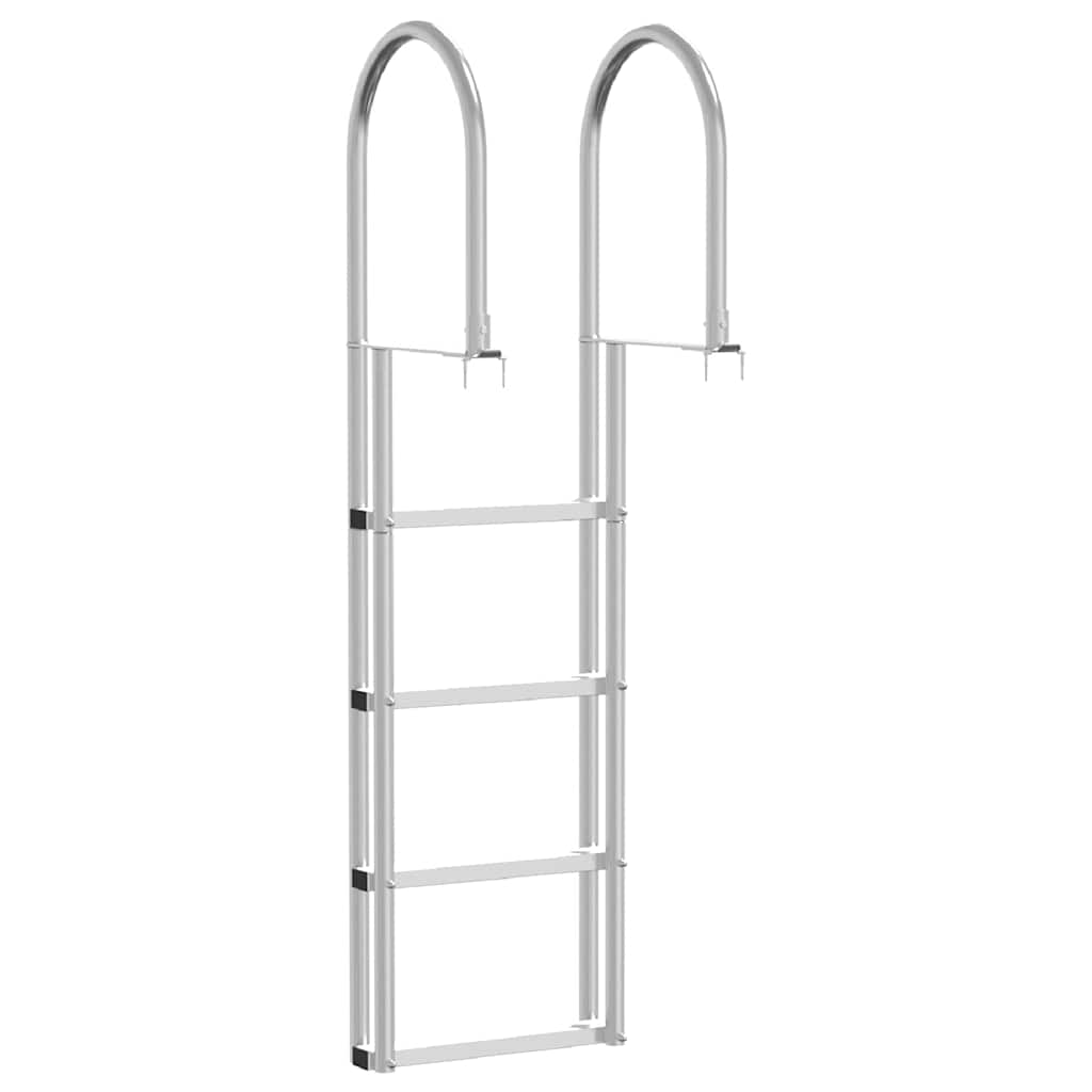 Dock Ladder 4-Step Silver 45 x 11.