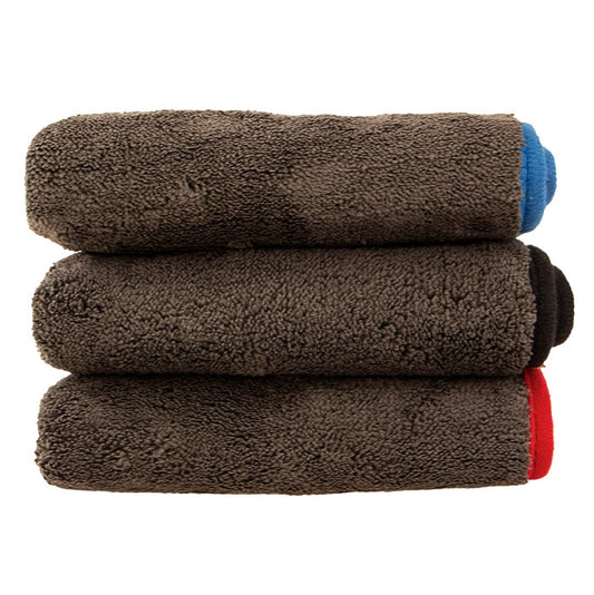 Microfibre Drying Towel – 1200GSM Coral Fleece, 40x40cm