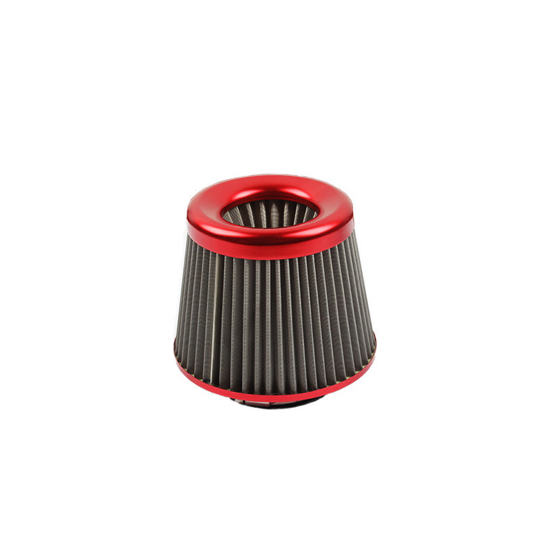 Universal Air Intake Filter – Mushroom Cone with Clamp - Red
