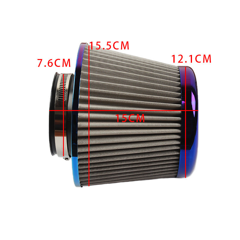 Universal Air Intake Filter – Mushroom Cone with Clamp - image 2