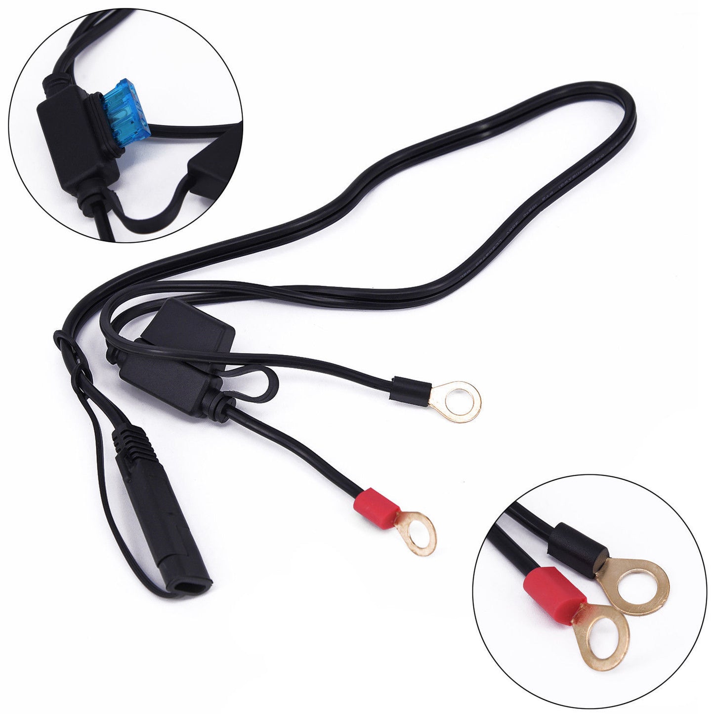 12V Motorcycle Battery Charging Cable
