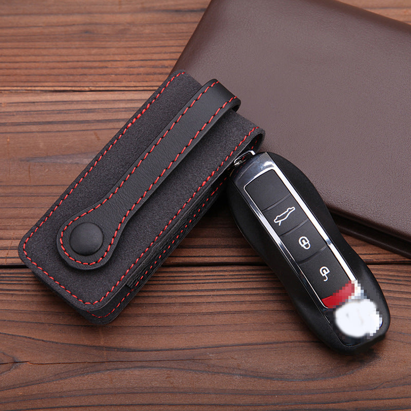 Leather key pouch for Porsche keys - image 2