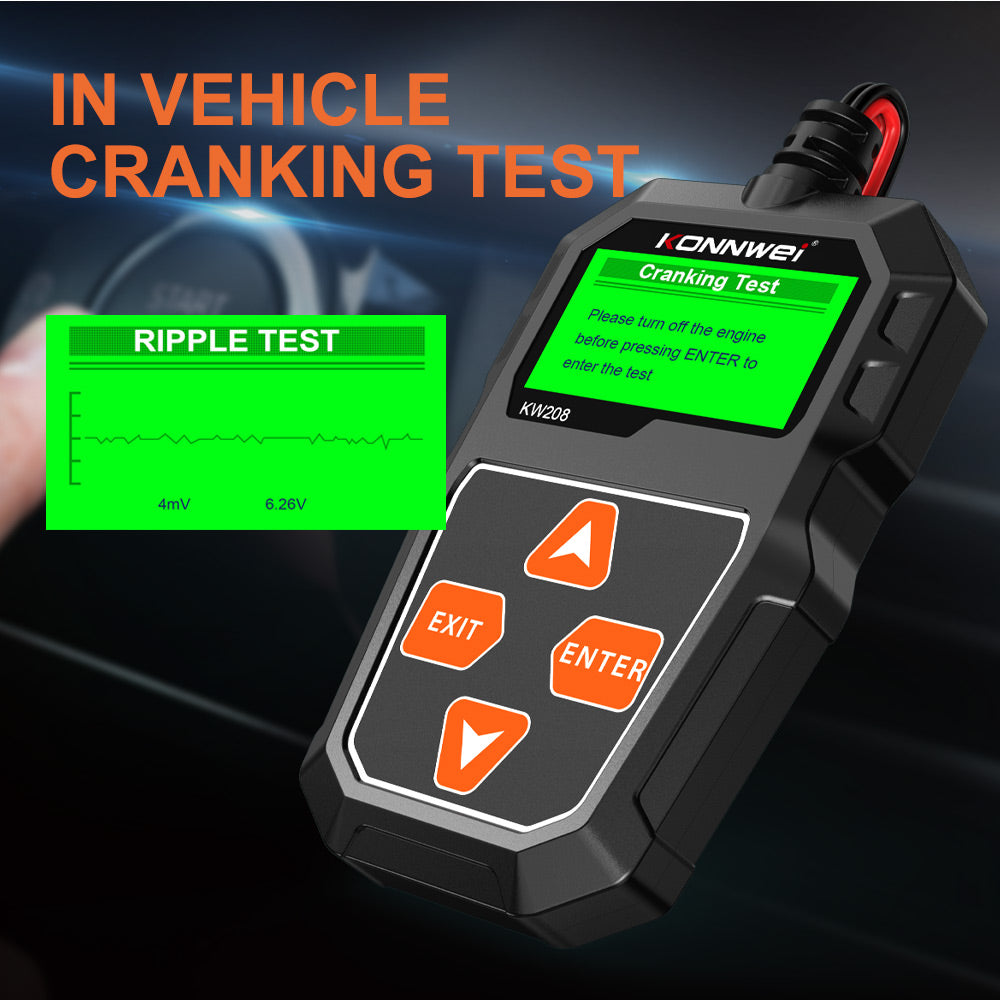 Digital Car Battery Analyser – 12V CCA & Internal Resistance - image 5