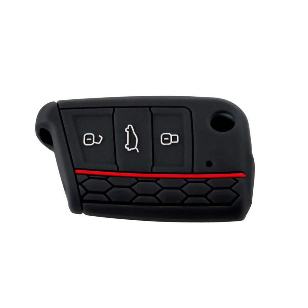 Silicone key fob cover for Volkswagen flip keys - image 3