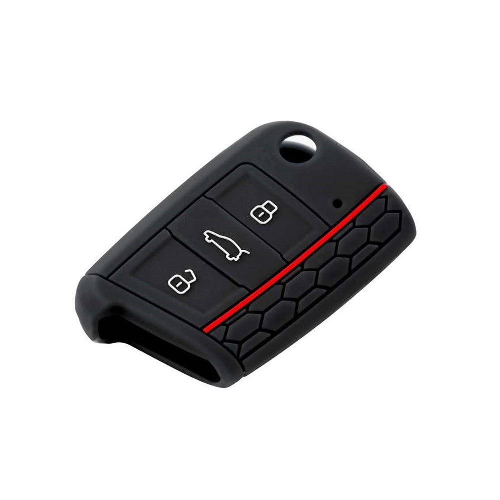 Silicone key fob cover for Volkswagen flip keys