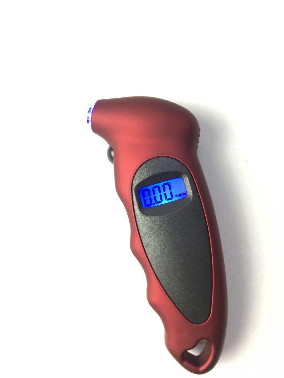 Digital Tyre Pressure Gauge with Backlight, part of the MOT prep kit