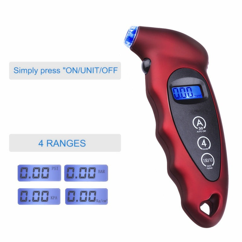 Digital Tyre Pressure Gauge with Backlight - image 2