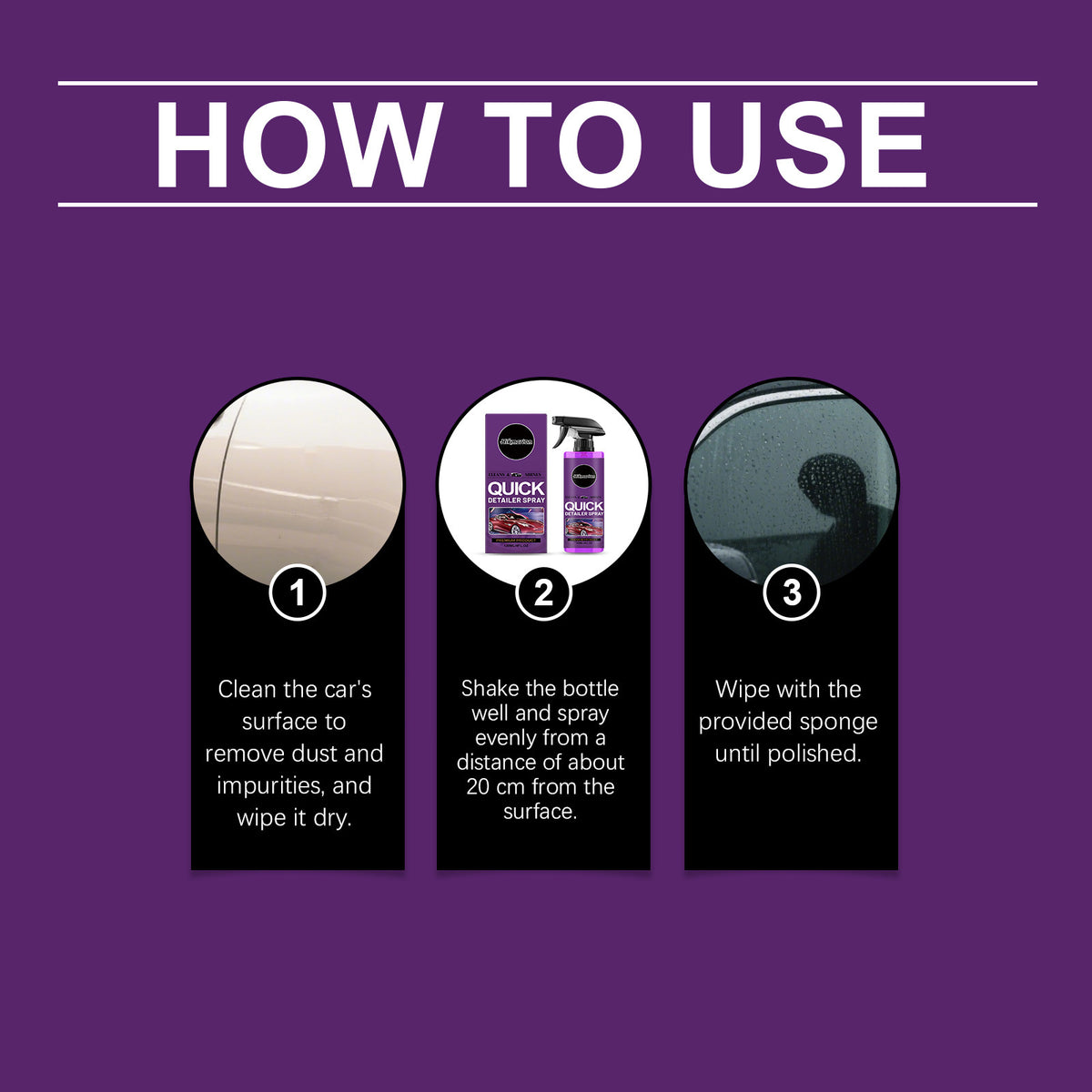 Quick detailer spray, 120ml - image 3