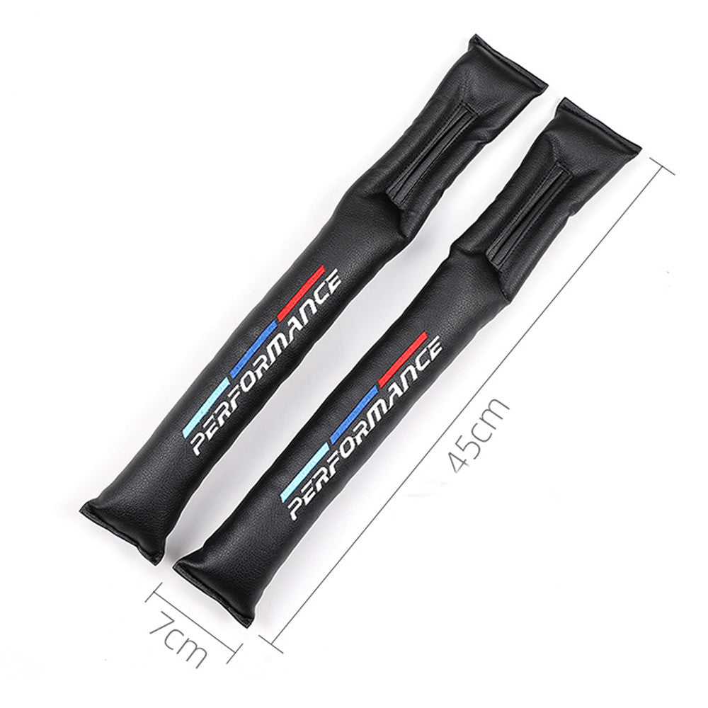 Car Seat Gap Filler – Leather-Look (Pair) - Black / 2PCS