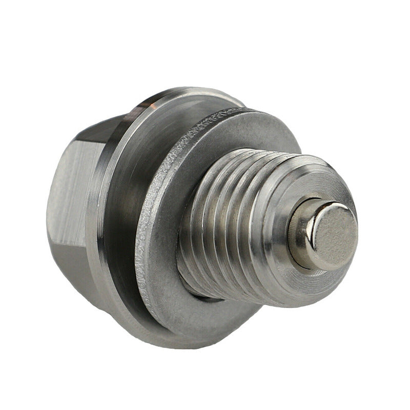 Magnetic Sump Plug – Stainless Steel, M14 x 1.5 - Photo Color