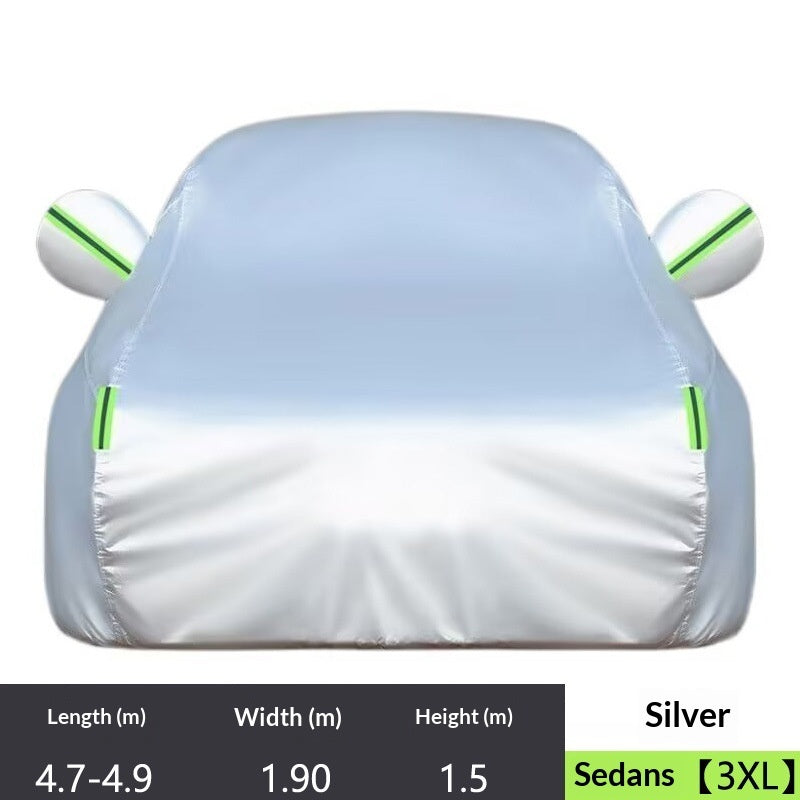 All-Season Waterproof Oxford Fabric Car Cover - image 5