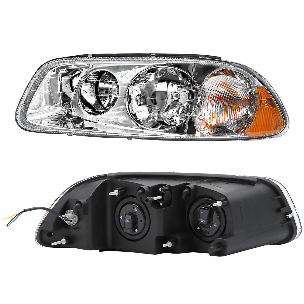 For Mack Vision CX CXN 1998-2018 CXN GU4 GU5 GU7 GU8 2008-2018 PAIR Of Headlight