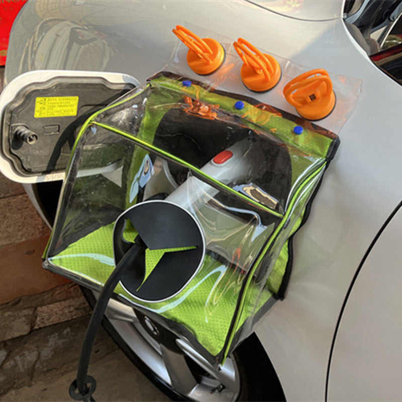 Suction Cup EV Charging Plug Rain Cover - image 4