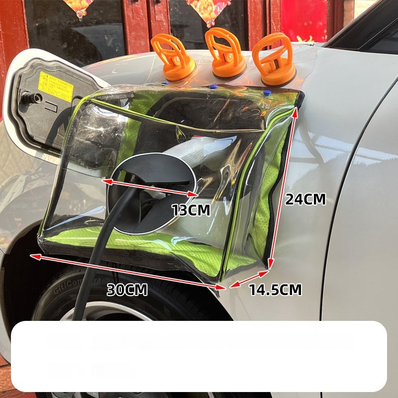 Suction Cup EV Charging Plug Rain Cover - image 2