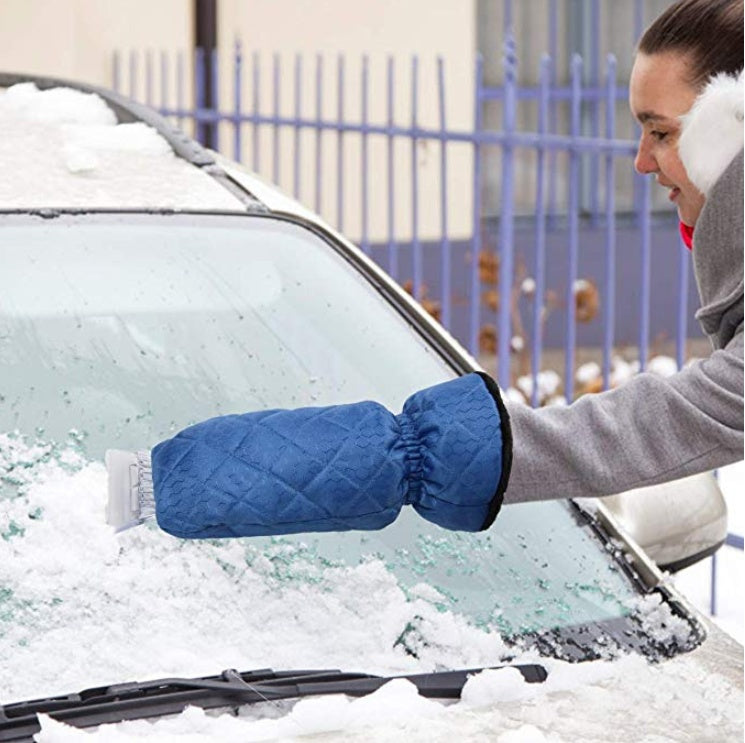 Ice scraper mitts, 2-pack