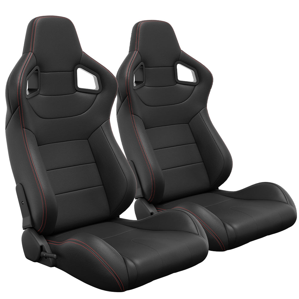 Two Universal Bucket Racing Seats -seat Bracket Not Included