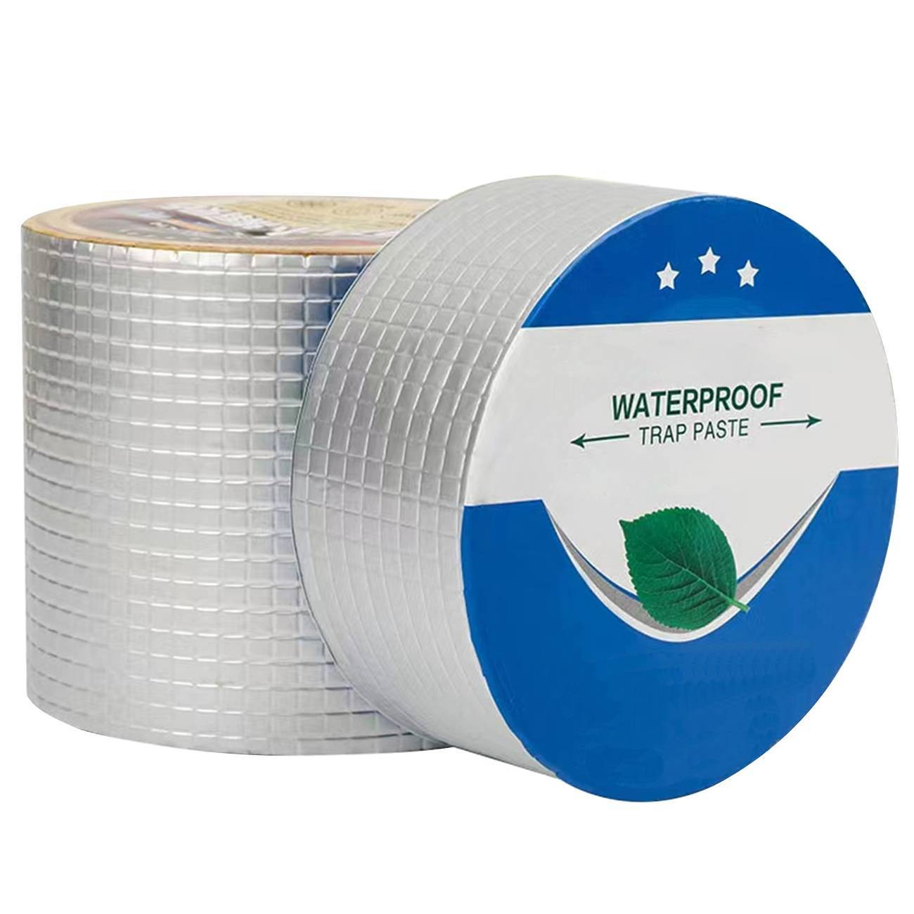 Waterproof Butyl Aluminum Foil Tape For RV Repair Glass Repairs Roof Patching