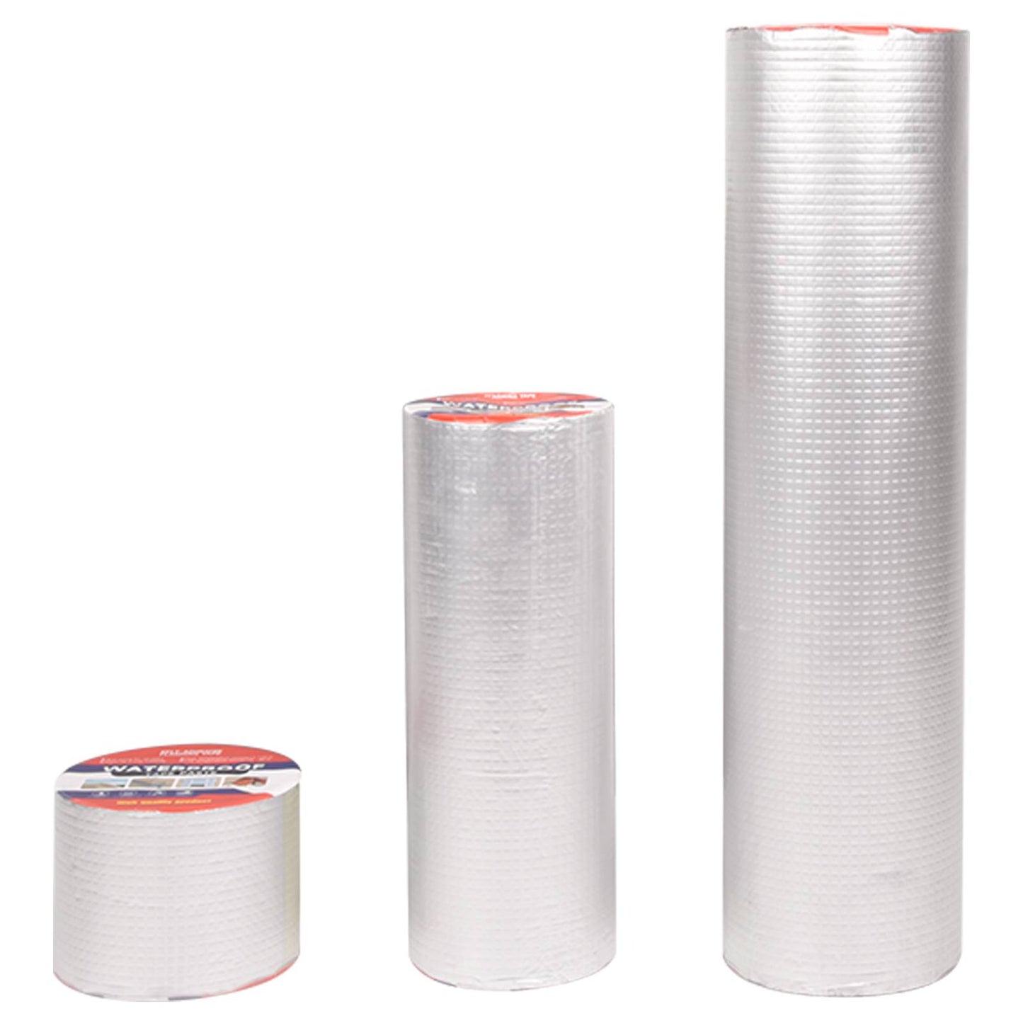 Waterproof Butyl Aluminum Foil Tape For RV Repair Glass Repairs Roof Patching