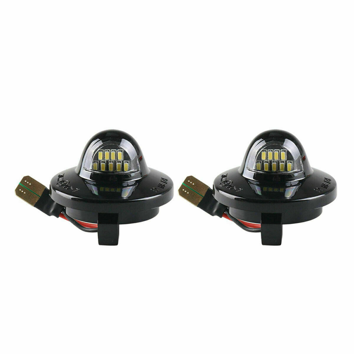 2x LED License Plate Light Tag Lamp Assembly Replacement For Ford F150 F250 F350
