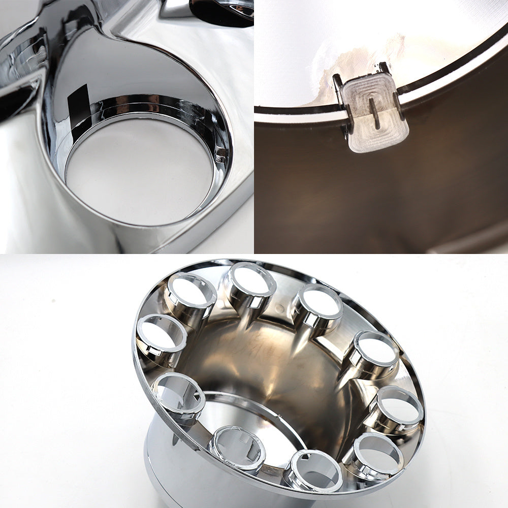 Truck Universal Wheel Hub Cover, 2 Front Wheels -height 130mm,4 Rear Wheels -height 230mm, Including Tools
