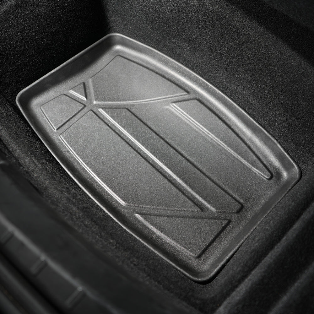 Odorless TPE Floor Mat For Tesla Model 3 2023-2025 6 PCS Waterproof Duty-Proof Fully Surrounded Floor Liner Protection Foot Pad
