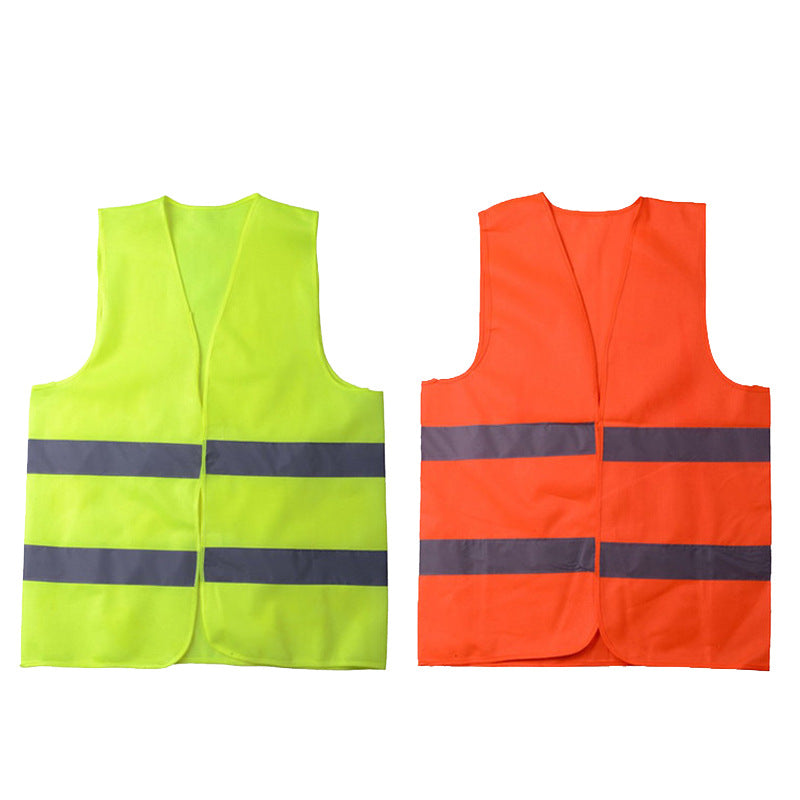 Hi-vis safety vest, yellow or orange