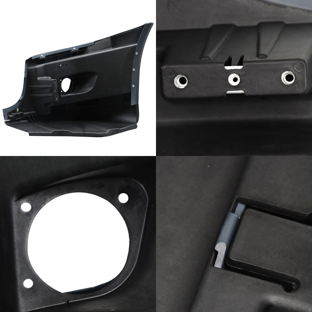 For Freightliner Cascadia 2008-17 Front Bumper Reinforcement & End Cover Right