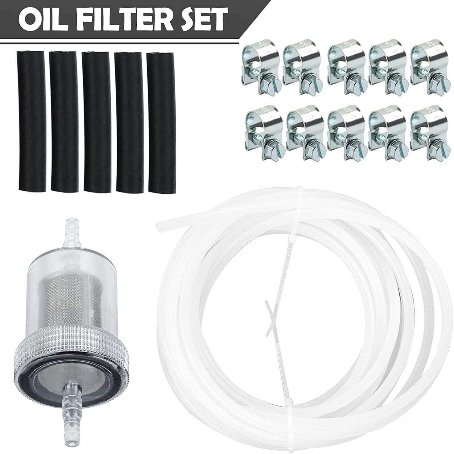 5Meter Fuel Hose Clip Filter Pipe Line Kit For Webasto Eberspacher Heater