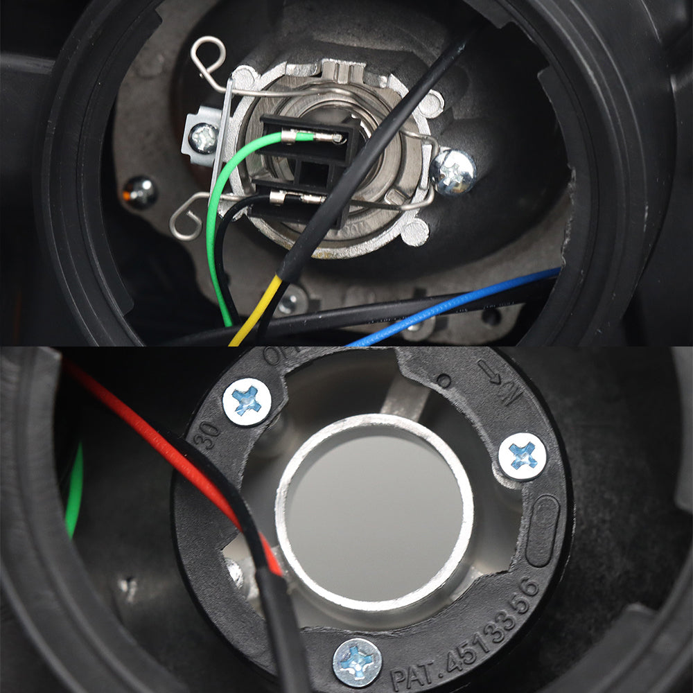 Black Headlights Compatible With Kenworth T680 2013-2021 Included Bulbs Driver Side