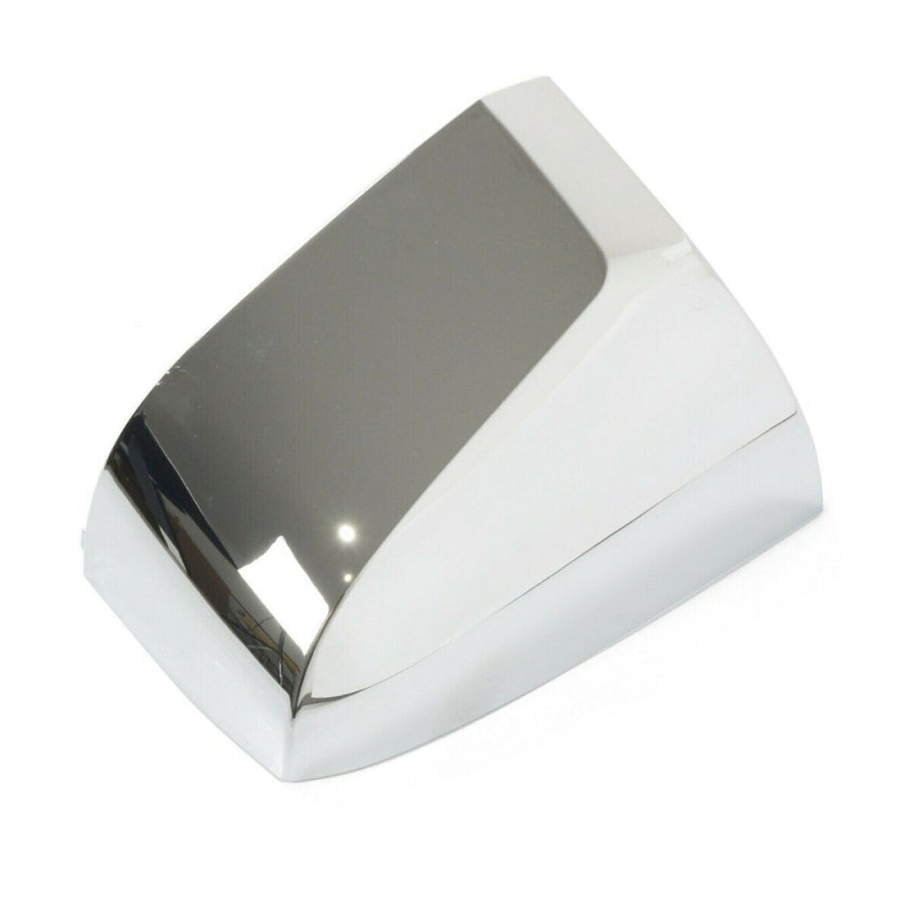 Pair Chrome Hood Mirror Covers For Volvo VNL Trucks 2004-2017 Left & Right Side