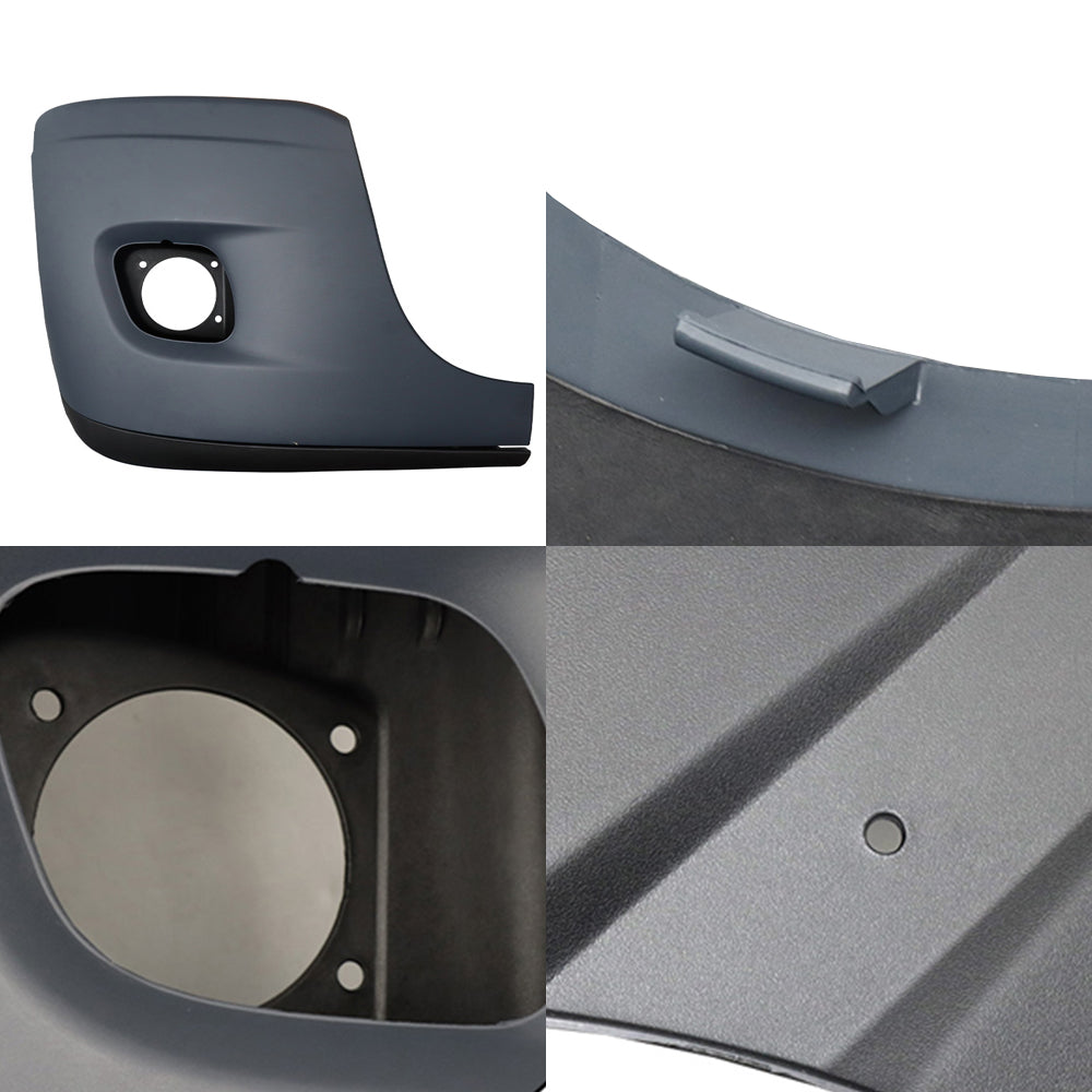 For Freightliner Cascadia 2008-17 Front Bumper Reinforcement & End Cover Right