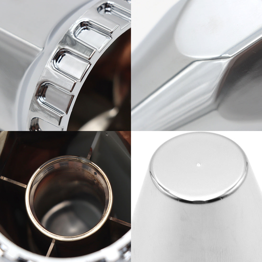 Universal And Truck Wheel Hub Covers,  ABS Plastic, Chromed