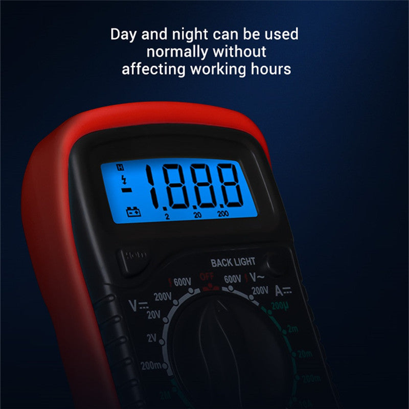 Digital Multimeter – DC/AC Voltage, Current & Resistance Tester - image 7