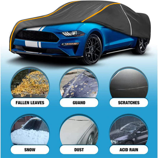 Waterproof 6-layer car cover