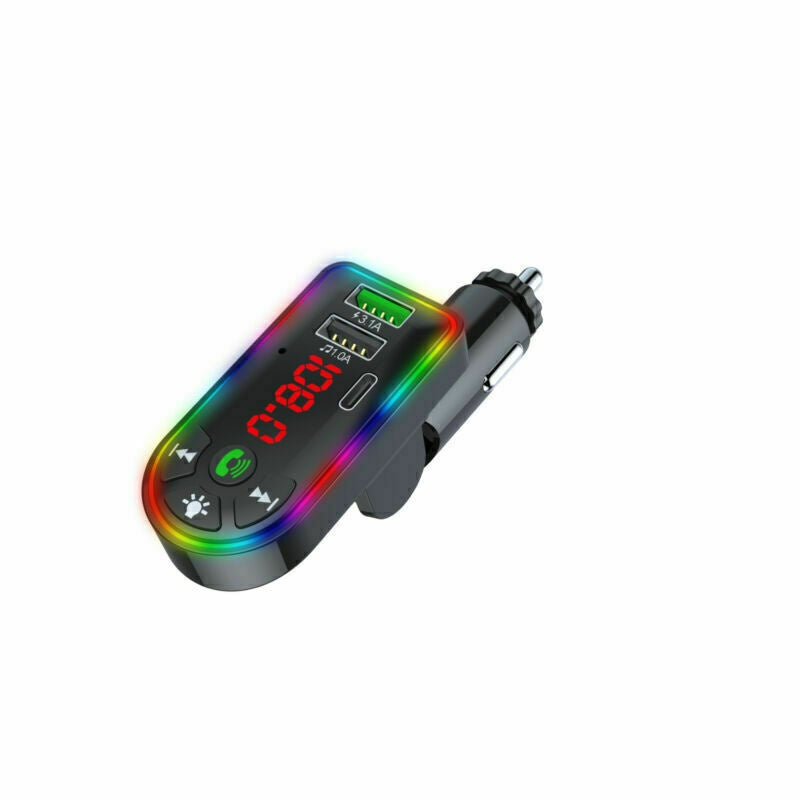 Car Bluetooth 5.0 MP3 Player FM Transmitter Radio 3.1A Fast Charger Adapter Lots