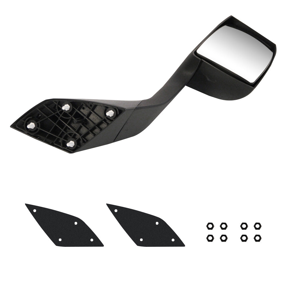 For Volvo Vnl 2004-2017 Black Hood Mirrors Passenger Right RH