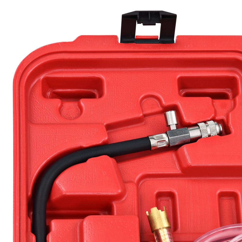 28-piece pressure tester for cooling system & radiator cap