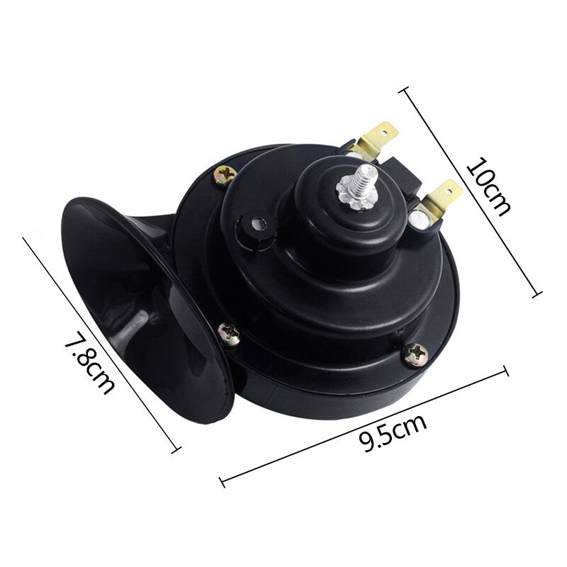 300DB 12V Electric Snail Horn Air Horn Raging Sound Fit For Car Boat Truck Train