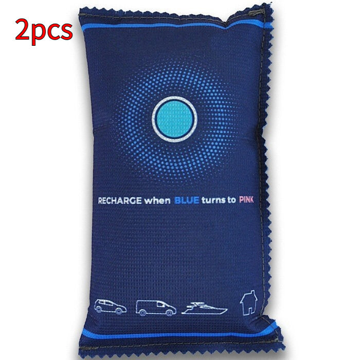 Reusable Car Dehumidifier Bag – 350g, Colour-Change Indicator - 350g / 2pcs