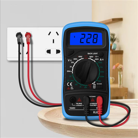Digital Multimeter – DC/AC Voltage, Current & Resistance Tester