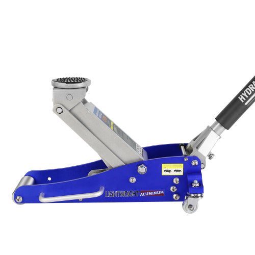 Hydraulic Low Profile Aluminium Steel Racing Floor Jack With Twin Piston Quick Lift Pump With 1.5 Ton Capacity Unavailable Platforms- Welfel , Temu