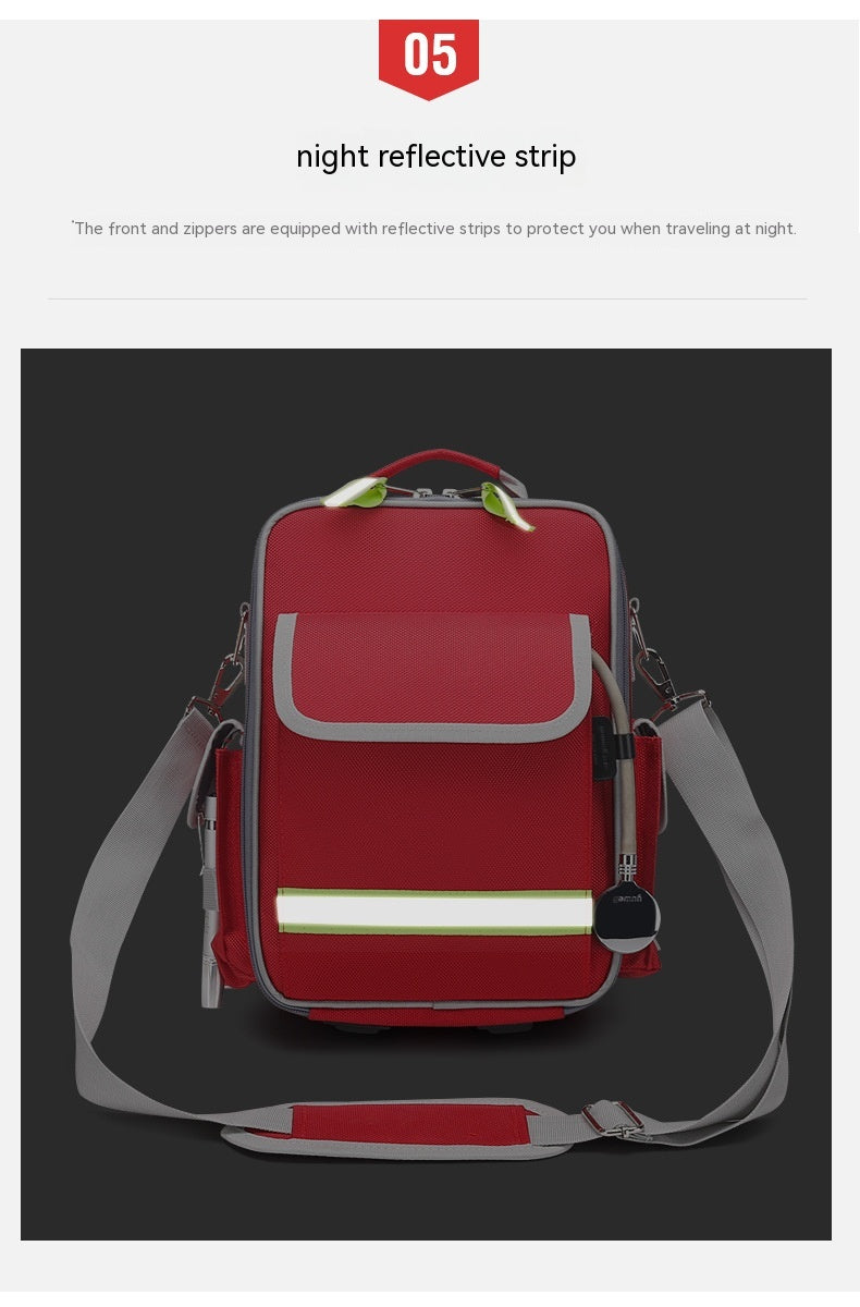 Waterproof Car Emergency Kit Bag With Shoulder Strap - image 4