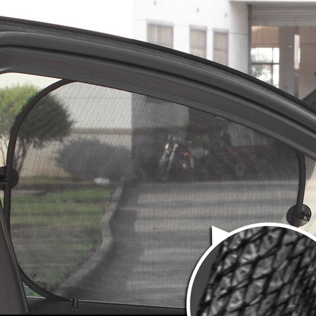 Pack of 5 Mesh Side Window Sunshades for Car - image 5