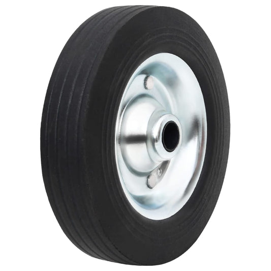 Wheel for Trailer Support Wheel Ø20x5 cm Solid Rubber and Steel