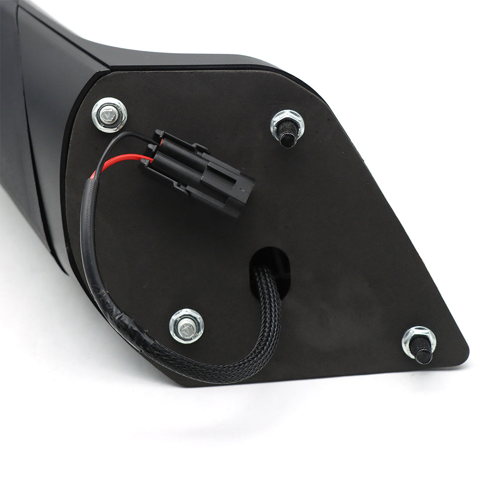 Black Hood Mirror For Freightliner Cascadia 2018-2023 Right Passenger Side