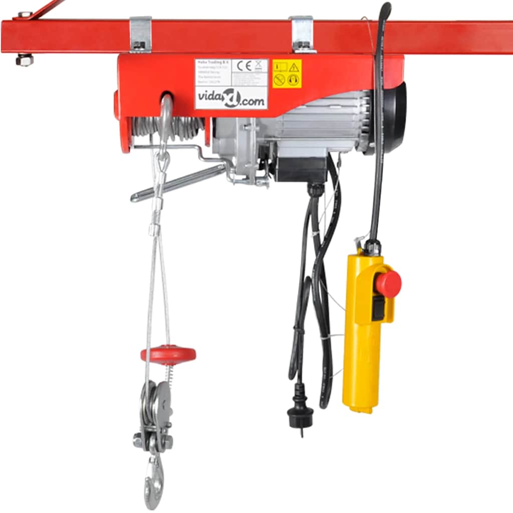 Electric rope hoist 1000 W 200/