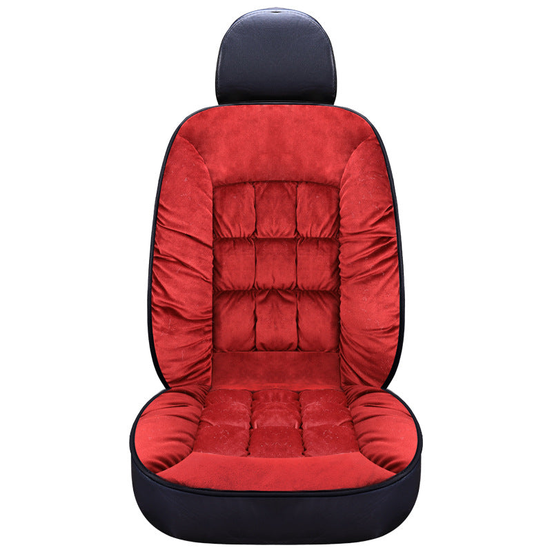 Plush car seat cushion, single seat - image 3